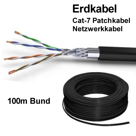 Cat7 Erdkabel LAN Kabel