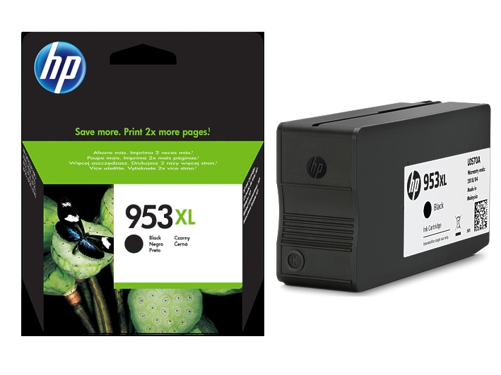 HP Tinte 953 XL Black Schwarz L0S70AE