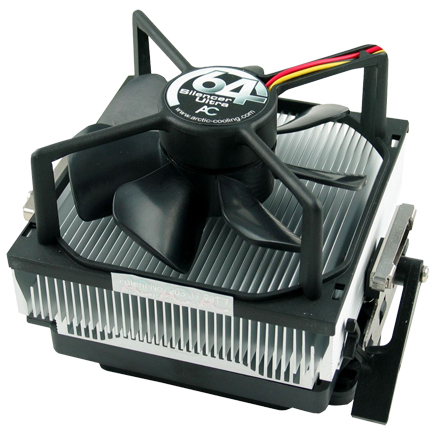 60-850-07360_CPU_Kuehler_B02 CPU Kühler Silencer 64 ULTRA für AMD Prozessor Sockel S754 PC Lüfter