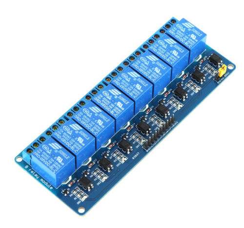 92-477-02030_Relaisplatine_01_Smal Modul Relaisplatine 8-fach Relaiskarte mit 5V Optokoppler Inp für ARDUINO