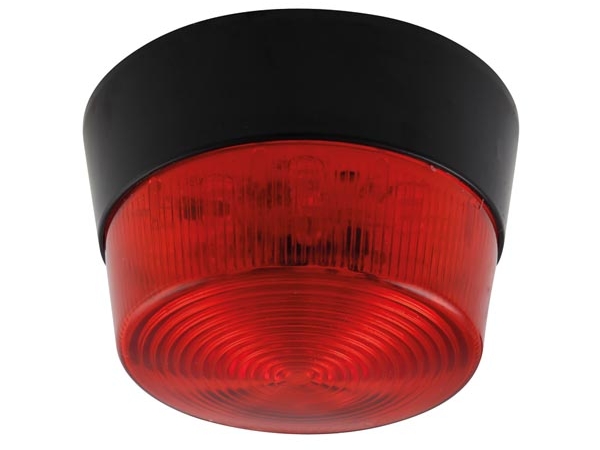 Blitzlicht Alarmlicht ROT 12V 6-15V LED Technik DM80mm