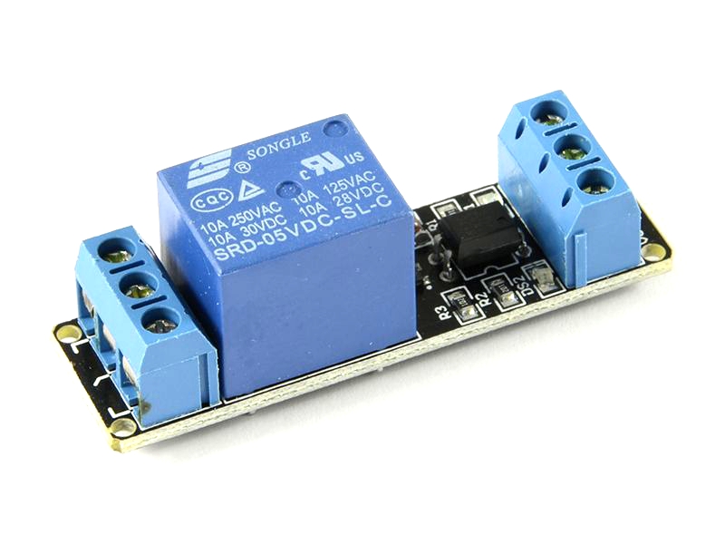 Modul Relaisplatine 1-fach Relaiskarte mit 5V Optokoppler Inp für ARDUINO ua Modul Relaisplatine 1-fach Relaiskarte mit 5V Optokoppler Inp für ARDUINO ua