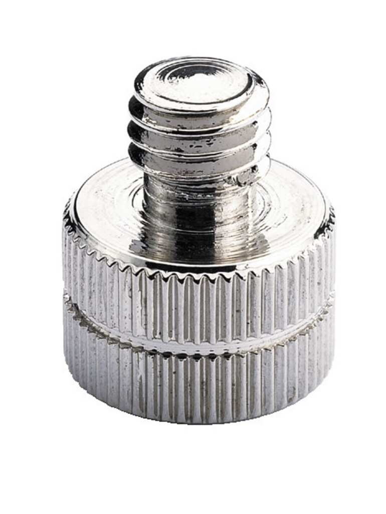 88-552-00400_mikrofonschraube Schraubadapter Kombigewinde von 16mm auf 9mm Metall