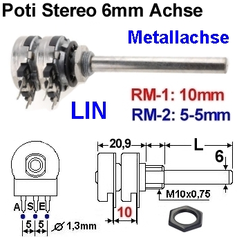Poti-Stereo-6mm-Metallachse-LIN-Bild2