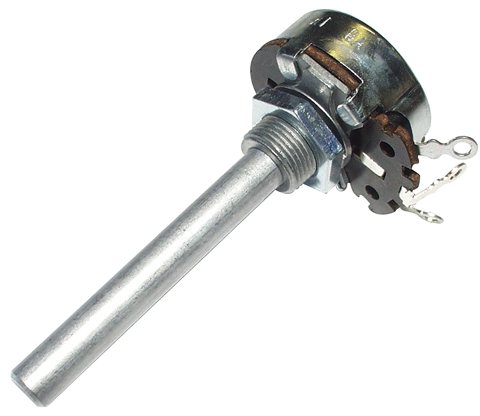 Poti-fuer-Maschinen-4W-DrahtpotivmlBGcwe1xNN6 10ohm Poti Drahtpoti 4W 10R LIN 6mm Metallachse