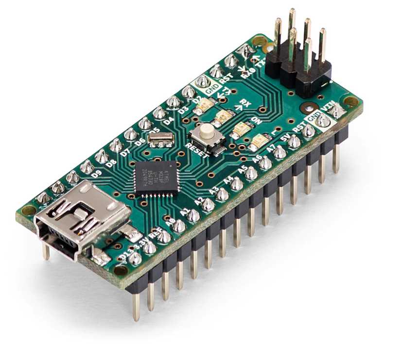 92-477-04000_Arduino_Nano_V3x_Board_Mini-USB_7 Modul Arduino Nano V3x Board mit Stiftleisten und Mini-USB