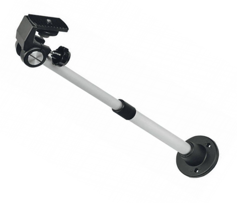 Kamerahalter Aluminium mit 240-469mm Ausleger variabel und Kugelkopf Einsatz bis 10Kg Kamerahalter Aluminium mit 240-469mm Ausleger variabel und Kugelkopf Einsatz bis 10Kg