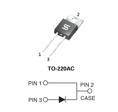 MBR1060 Schottky Diode 60V 10A Diode TO220