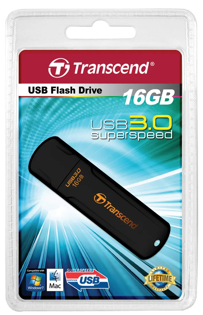 16GB USB Speicher USB3 Transcend JetFlash 700  USB3.0 16GB USB Speicher USB3 Transcend JetFlash 700  USB3.0