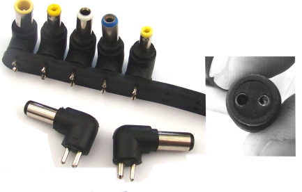 Ersatzstecker Netzteilstecker 7-teilig zu FSP CAR-Adapter