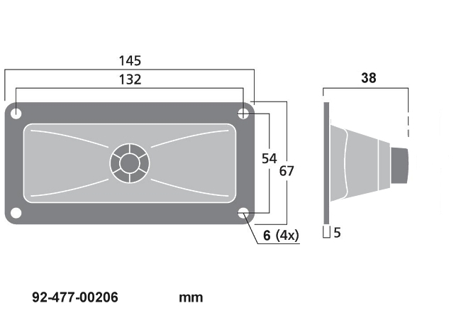 Piezo-hochtoener-92-477-00206