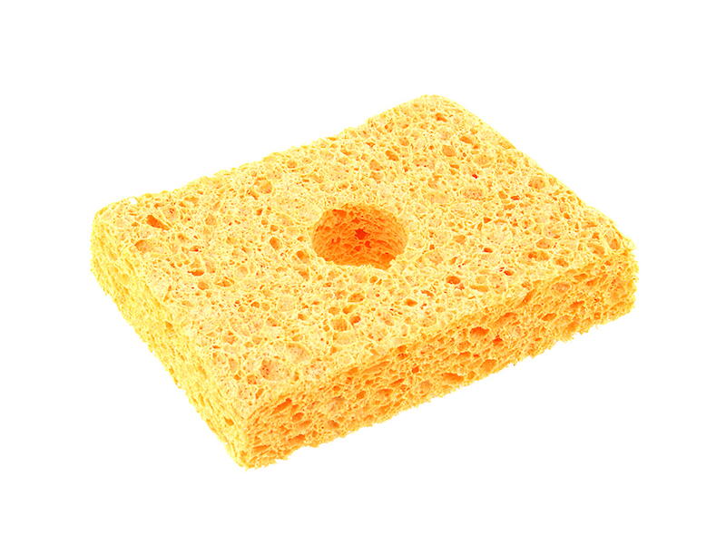 44-791-00130_WE2241999 Schwamm für Lötkolben Lötstationen 70x55mm Viskoseschwamm