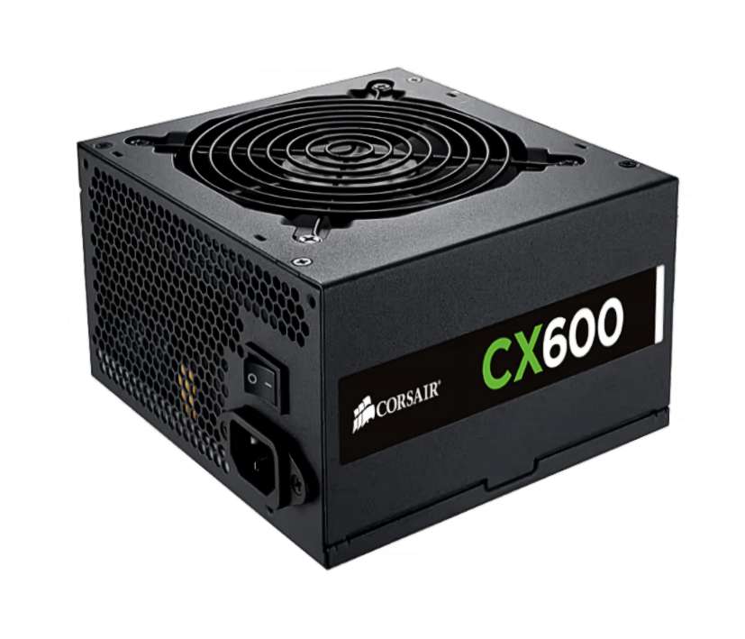 600W PC Netzteil ATX EATX 150x85x140mm CORSAIR CX600 - Refurbished