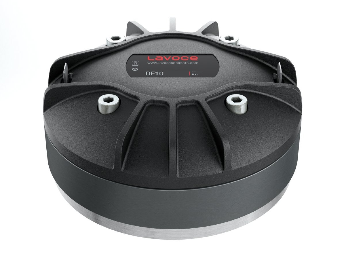 83-759-00985_Hochtontriber_BoltOn_Lavoce Hochton Horn Treiber 250W 8Ohm Flach Bolt-On 1zoll Horntreiber