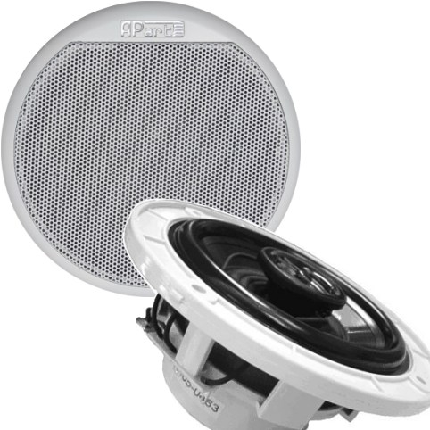 83-770-04000-CMAR5-2012-A 152mm Deckenlautsprecher 50W 8ohm Wasserfest Marine Weiss CMAR5-W