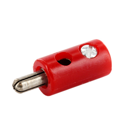 2,6mm Bananenstecker ROT H0 Mini Eisenbahn