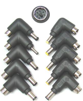 Ersatzstecker Netzteilstecker 10-teilig zu COBA Nitrox Netzteilen