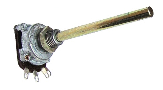 poti_4mm_mono_Metallchse-bild022 1KOhm Poti Mono 1K LOG 4mm Metallachse