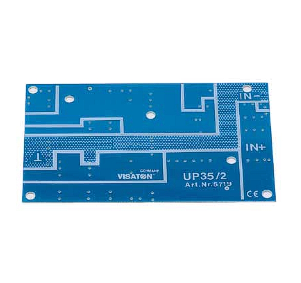 44-815-00620_Platine_fuer_Weiche Platine für Frequenzweichen 150x90mm Leerplatine für 1-wege oder 2-wege Weichen