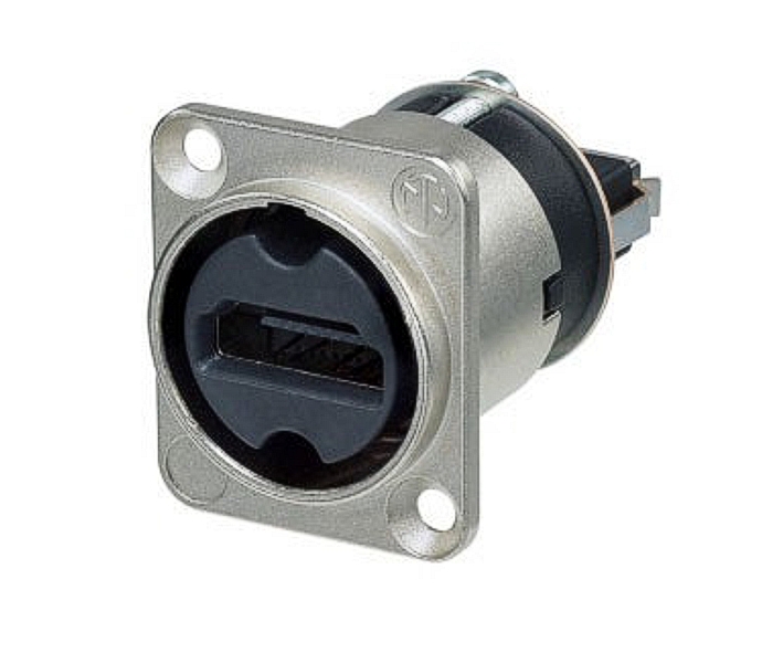 40-200-00450_HDMI-Buchse_Doseneinbau HDMI Buchse HDMI Dose im XLR D-Type Einsatz