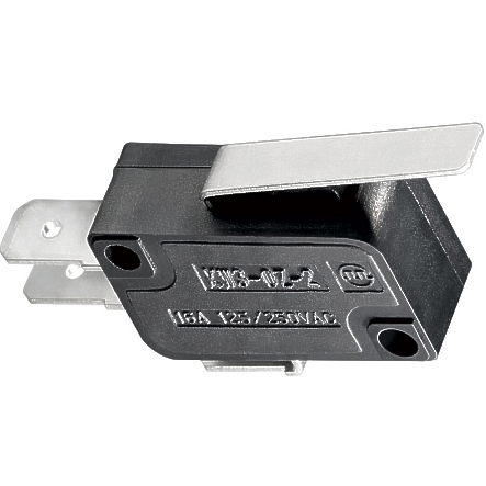 95-837-00008-Mikroschalter-2013-OK Mikroschalter 28x16x10mm gerader Hebel 1xUM 5A 250V
