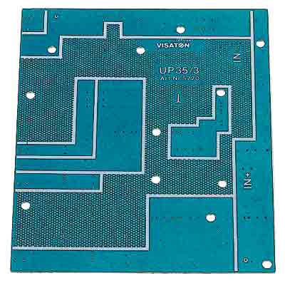 up35_3 Platine für Frequenzweichen 180x145mm Leerplatine für 2-wege oder 3-wege Weichen