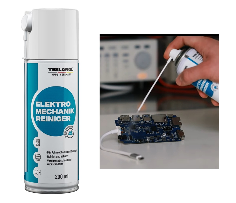 200ml Spray Platinenreiniger Leiterplattenreiniger Sprühwäsche Elektro-Mechanik-Reinigerspray