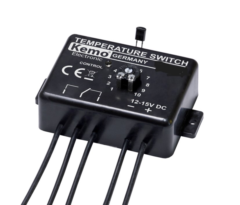Temperaturschalter 12V 0-100C Temperaturfühler Thermostat Lüftersteuerung Temperaturschalter 12V 0-100C Temperaturfühler Thermostat Lüftersteuerung