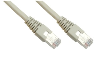 5m CROSS LAN Kabel Cat5e mit 2xRJ45 Stecker Grau