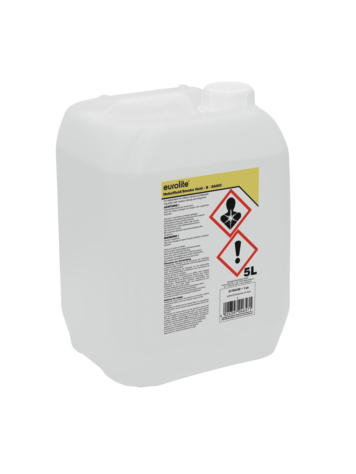 Nebelfluid 5-Liter Smoke Fluid für Nebelmaschinen