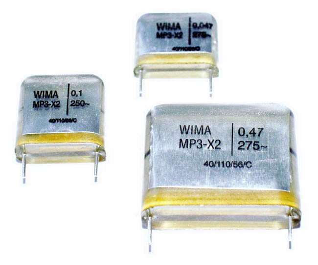 0,047uF 47nF MP3 Kondensator 275VAC Y2 Entstör-Kondensator