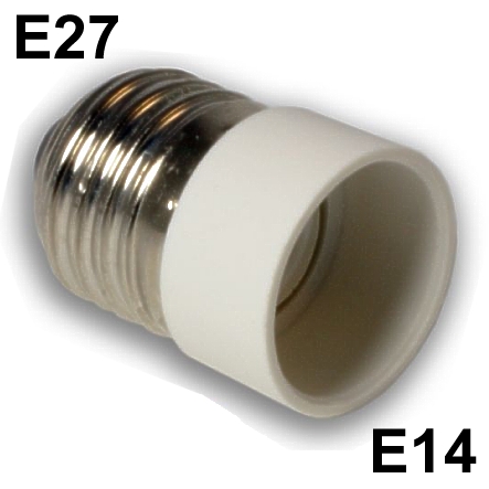 Adapter E27 E14