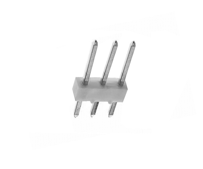 3pol_Stiftleiste_38-878-00240_B00 3pol Stiftleiste Kontaktleiste gerade RM 2,54mm OU=6,2x3,0mm