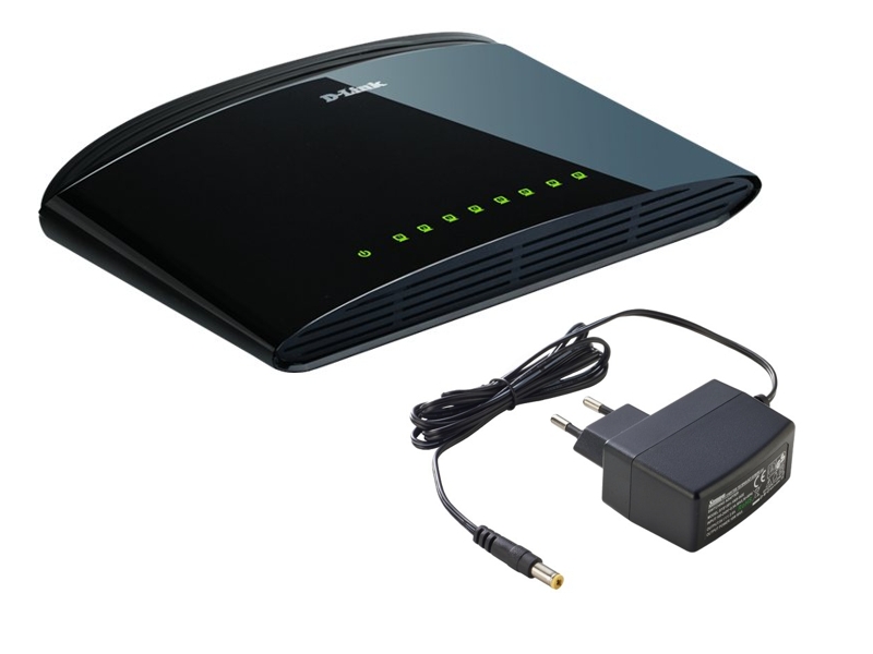 66-840-03265_8port_switch_NewiRNGauB1pN7cI LAN RJ45 Switch 8Port DES 10/100Mbit Desktop inkl Netzteil