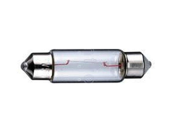 Steckbirne_Sofitte_Sofittenbirne_B2022 12V Soffitte 12V 5W 39x11mm S8 Serie Glühbirne