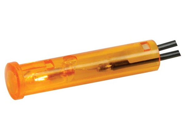 32-747-01040 Signallampe Gelb 230V Mini 7mm Signalleuchte