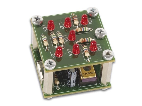 LED_Wuerfel_92-477-03390 Bausatz Würfel Schüttelwürfel Mini KIT