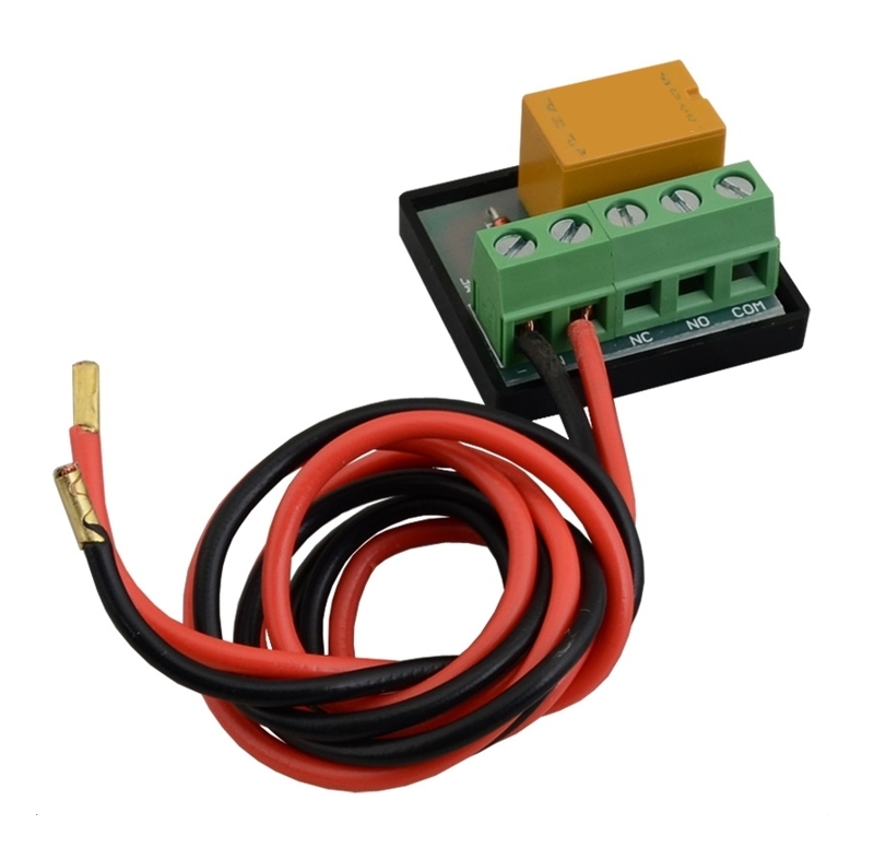 12V_Relaisplatine_92-477-02622LFHX2VIbZ9qjg 12V Relais Modul 12V Relaisplatine 1xWechsler Kontakt 3A Relaiskarte mit Schraubklemme