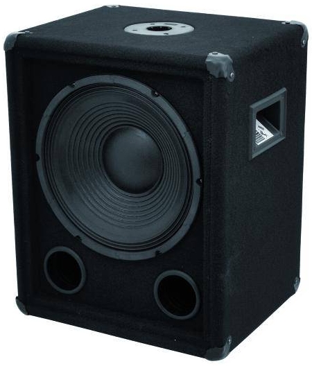 600W PA Subwoofer 8Ohm 300W rms 30cm 12zoll Filzbezug Stativflansch