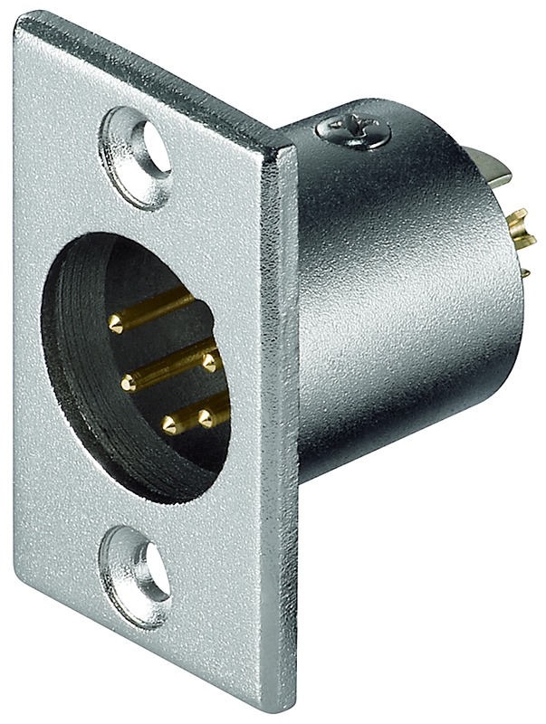 39-852-00010-XLR_Einbaustecke-TE 5pol XLR Einbaustecker