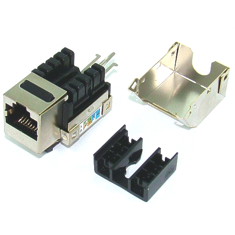 RJ45 Kupplung Cat5e Keystone Patchkupplung für Cat Kabel oder Panelmontage