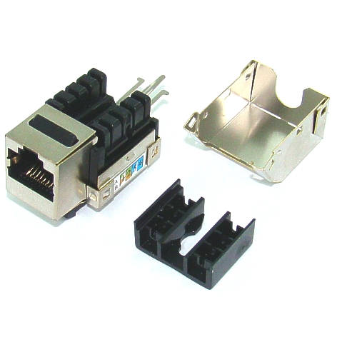 RJ45-Patchkupplung-39-875-00130 RJ45 Kupplung Cat5e Keystone Patchkupplung für Cat Kabel oder Panelmontage