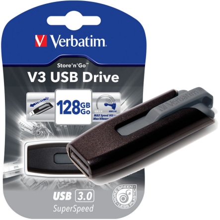 55-400-18406-verbatim-Speicher 128GB USB Speicher USB3 Verbatim V3