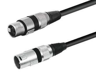 Omnitronic-XLR-Kabel-Stecker-Buchse-big4DWFD8QDpeFqG 20m XLR Kabel Schwarz 3pol XLR-Buchse XLR-Stecker