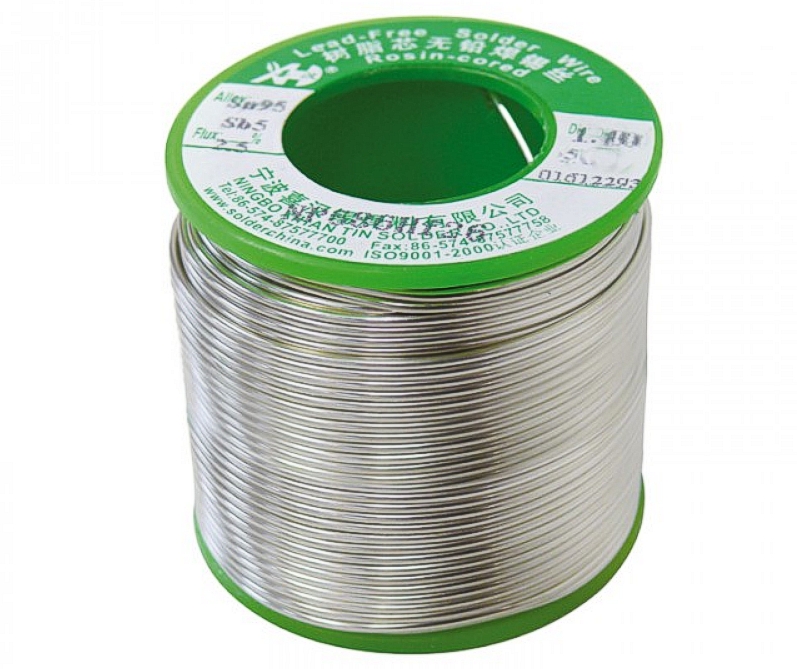 250gr_Loetzinn_Pb_frei_44-793-00280 1mm Bleifreies Lötzinn 250g Spule 1mm SN95SB5
