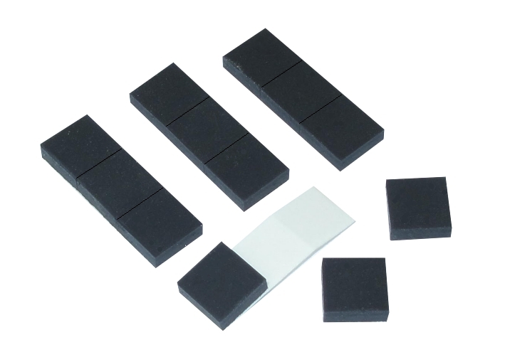 Gerätefüße selbstklebende Füße 10x10mm 12Stück Pack