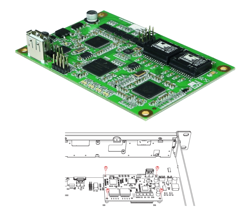 Multiroom Streaming Steckmodul Mod. ANX44X 4xInput + 4xOutput zu XMP44 Basisgerät