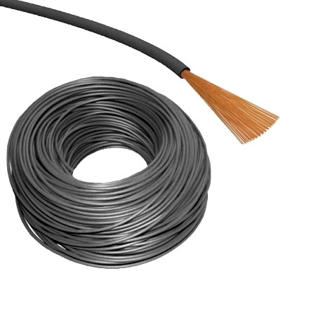 42-772-00465-H07VK-Litze-schwarz 100m Litze H07VK 1,5qmm Kabel Schwarz Verdrahtungsleitung