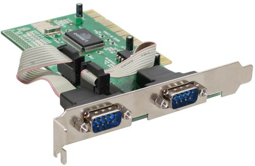59-740-00120 PCI Steckkarte 2x RS232 serielle V24 PC Karte