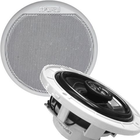 83-770-04080-CMAR8-2012-B 220mm Deckenlautsprecher 100W 8ohm Wasserfest Marine IP65 Weiss CMAR8-W